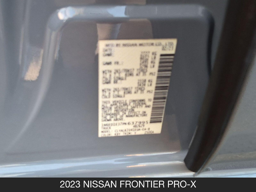 Certified 2023 Nissan Frontier Pro-X w/ Pro-X Premium Package RWD image 26
