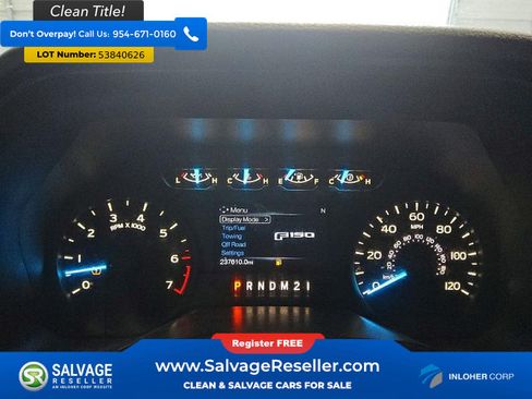 Used 2016 Ford F150 XL w/ Equipment Group 101A Mid AWD/4WD image 12