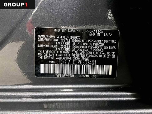 Certified 2023 Subaru Crosstrek 2.0i Premium image 35