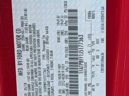 Used 2018 Ford Mustang GT Premium w/ GT Performance Package image 25