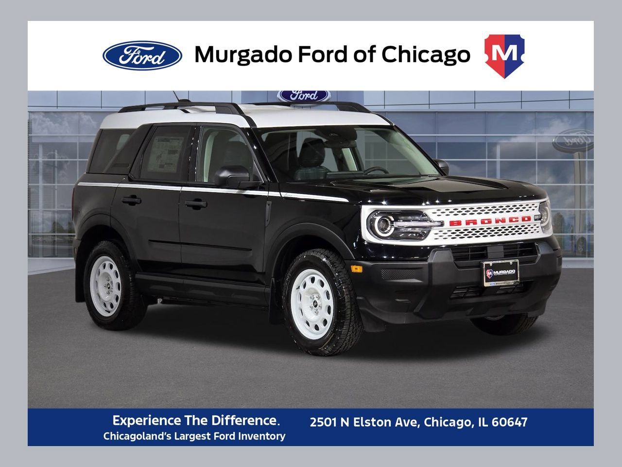 New 2025 Ford Bronco Sport Heritage w/ Convenience Package AWD/4WD 360° Tour