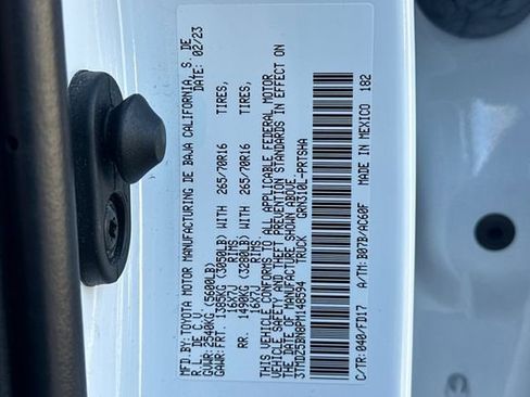 Certified 2023 Toyota Tacoma TRD Off-Road w/ Advanced Technology Package image 35