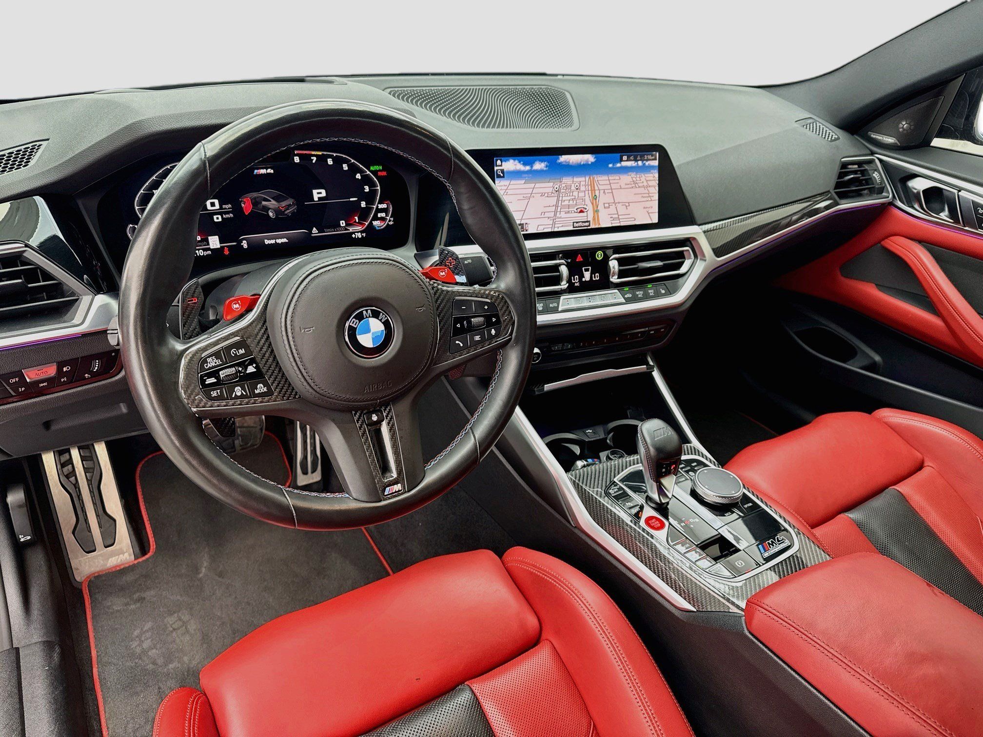 Used 2022 BMW M4 Competition w/ M Carbon Exterior Package RWD image 14