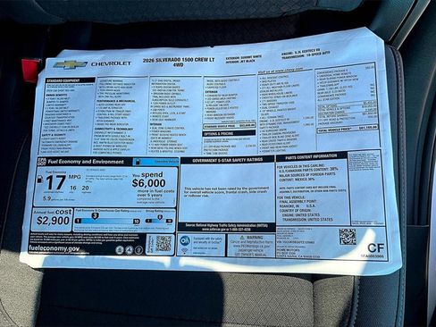 New 2026 Chevrolet Silverado 1500 LT w/ Z71 Off-Road Package image 14