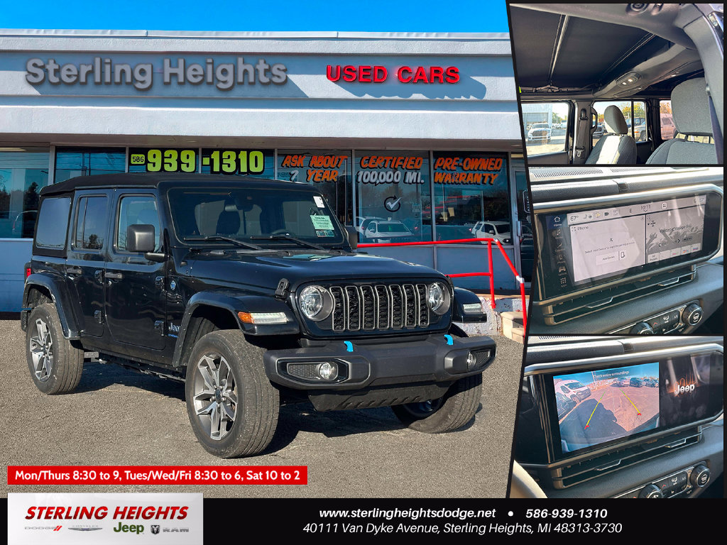 Used 2024 Jeep Wrangler Unlimited w/ Convenience Group AWD/4WD image 1