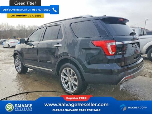 Used 2017 Ford Explorer Limited w/ Equipment Group 301A image 3