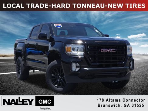 Used 2021 GMC Canyon Elevation w/ Driver Alert Package RWD image 1