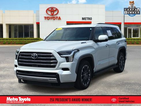 Certified 2023 Toyota Sequoia Limited AWD/4WD image 1