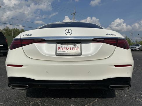 Used 2022 Mercedes-Benz S 580 S 580 4MATIC w/ Red Interior M image 9