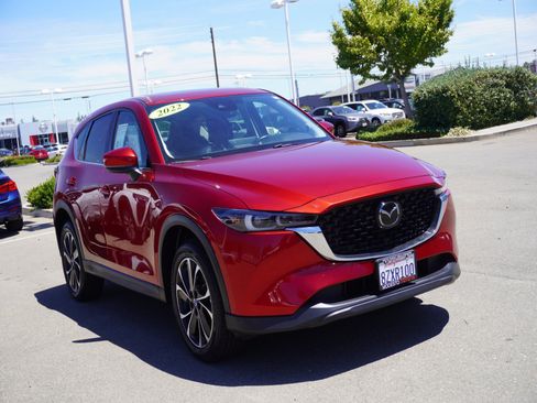 Used 2022 MAZDA CX-5 AWD 2.5 S w/ Premium Package image 1