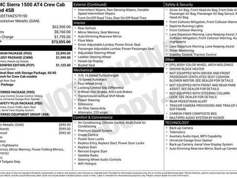 Used 2022 GMC Sierra 1500 AT4 AWD/4WD image 7