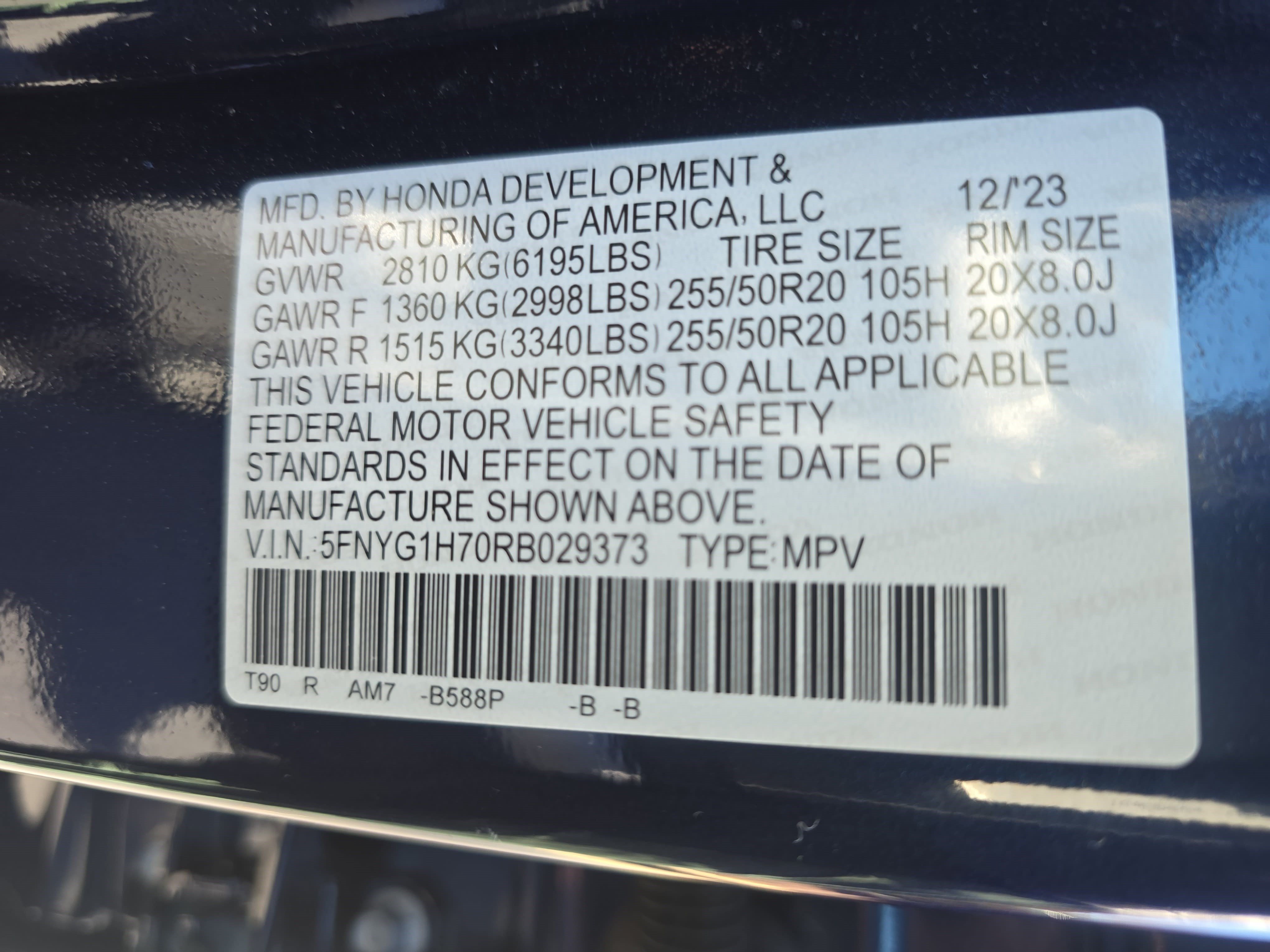 Used 2024 Honda Pilot Touring image 36
