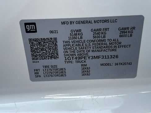 Used 2021 GMC Sierra 2500 AT4 w/ Gooseneck/5TH Wheel Package AWD/4WD image 40