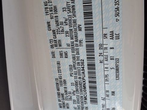 Used 2023 Ford Escape ST-Line w/ Tech Pack #1 FWD image 36