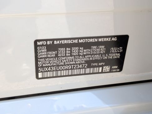 Used 2024 BMW X5 xDrive50e w/ M Sport Package AWD/4WD image 42