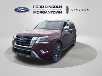 Used 2022 Nissan Armada Platinum w/ Captain's Chairs Package AWD/4WD video 2