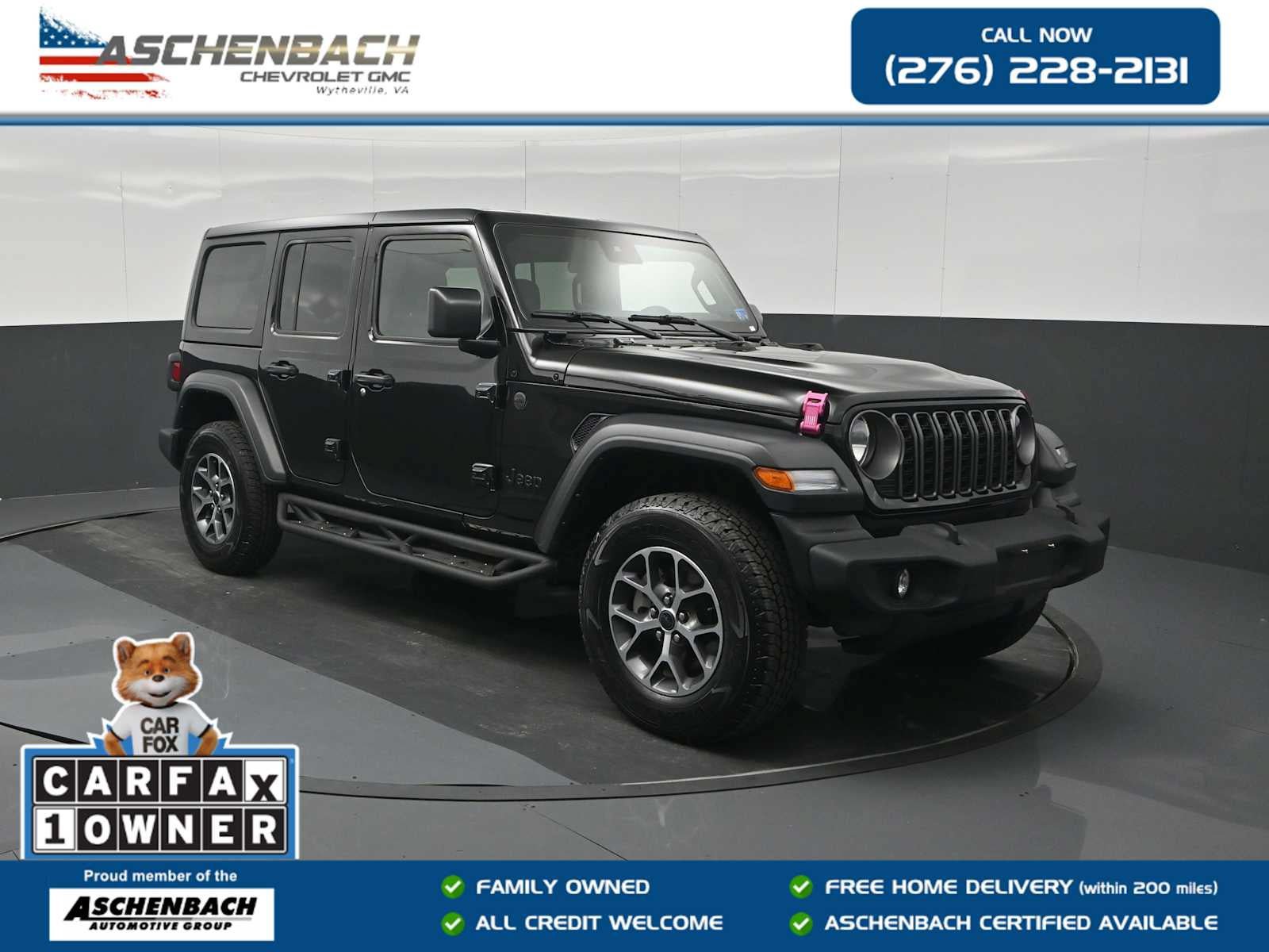 Used 2024 Jeep Wrangler Unlimited Sport AWD/4WD image 1