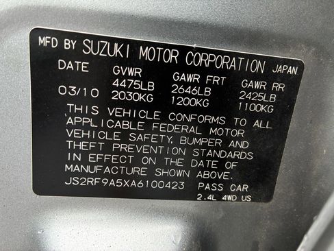 Used 2010 Suzuki Kizashi GTS AWD/4WD image 19