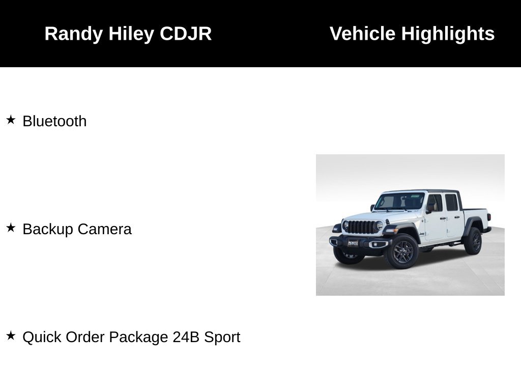 New 2026 Jeep Gladiator Sport AWD/4WD image 5