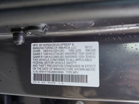 Used 2021 Honda Passport EX-L image 10