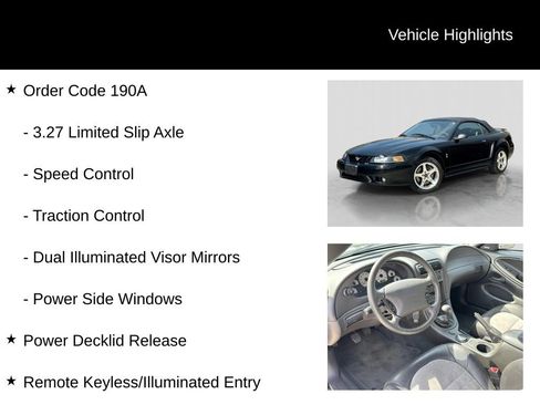 Used 2001 Ford Mustang Cobra RWD image 10