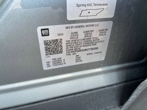 Certified 2024 Cadillac XT6 Sport AWD/4WD image 9