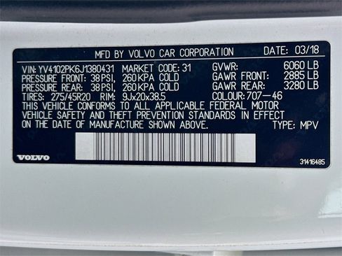 Used 2018 Volvo XC90 T5 Momentum w/ Momentum Plus Package image 35