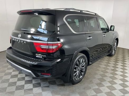 Used 2022 Nissan Armada Platinum w/ Captain's Chairs Package AWD/4WD image 9