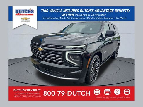 Used 2025 Chevrolet Tahoe High Country AWD/4WD image 1