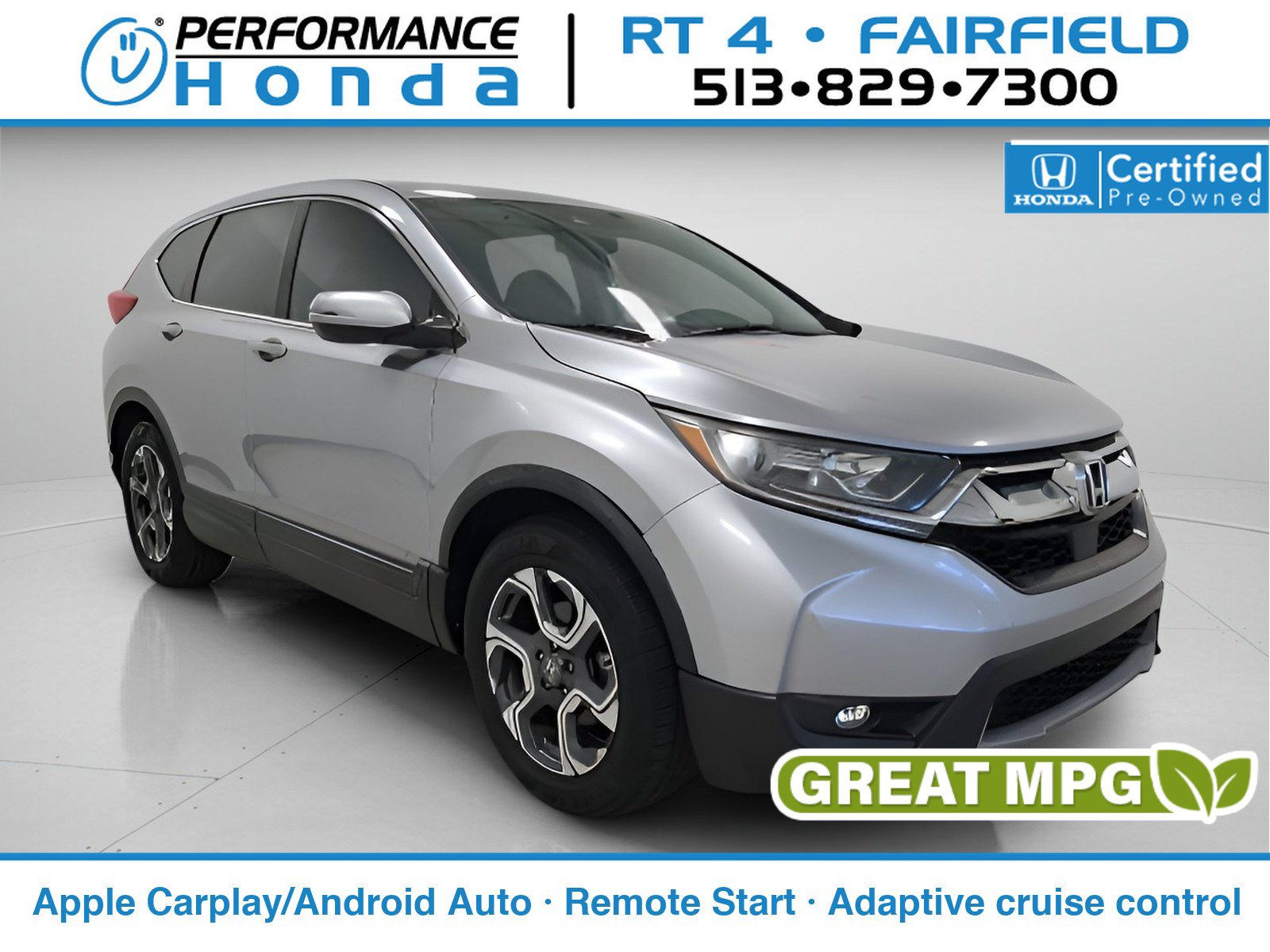 Certified 2018 Honda CR-V EX image 1