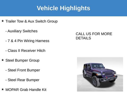 Used 2023 Jeep Wrangler Unlimited Rubicon w/ Steel Bumper Group AWD/4WD image 22