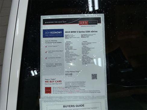 Used 2019 BMW 530i xDrive w/ Convenience Package image 13