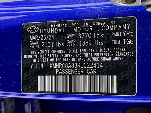 Used 2024 Hyundai Venue SEL image 28