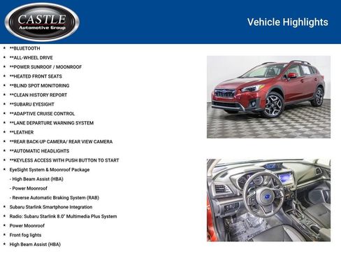 Used 2018 Subaru Crosstrek 2.0i Limited AWD/4WD image 3