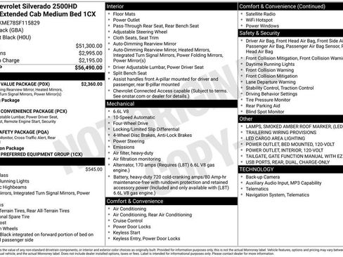 Certified 2025 Chevrolet Silverado 2500 Custom w/ Custom Value Package AWD/4WD image 3
