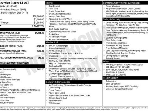 Used 2024 Chevrolet Blazer LT w/ Convenience Package image 32