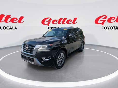 Used 2021 Nissan Armada SL w/ Captain's Chairs Package image 4