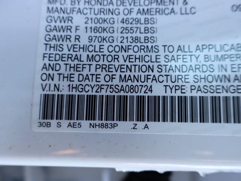 Certified 2025 Honda Accord Sport image 32