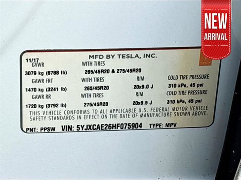 Used 2017 Tesla Model X 100D image 34