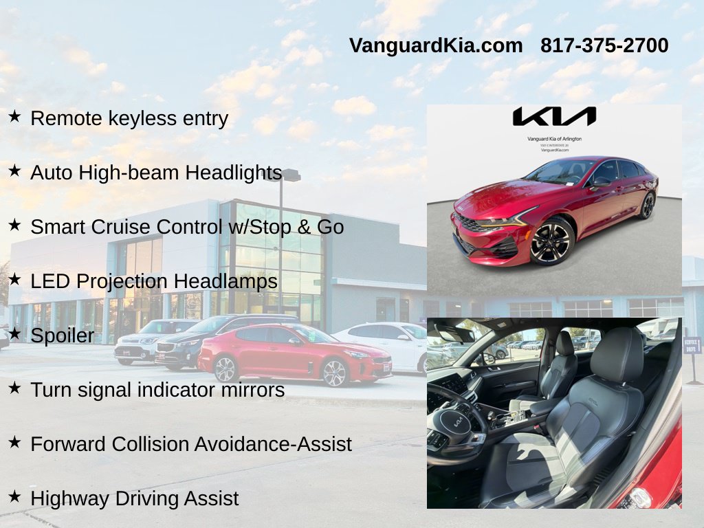 Certified 2024 Kia K5 GT-Line w/ GT-Line Premium Package FWD image 12