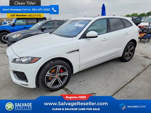 Used 2020 Jaguar F-PACE S AWD/4WD image 1