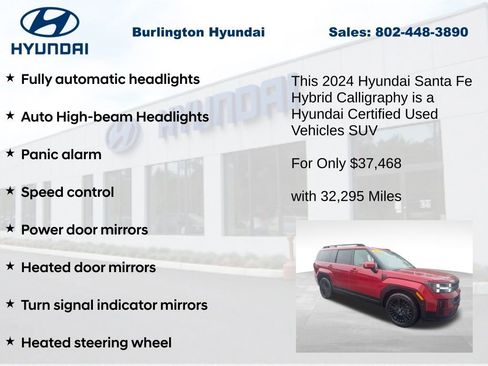 Used 2024 Hyundai Santa Fe Calligraphy AWD/4WD image 23