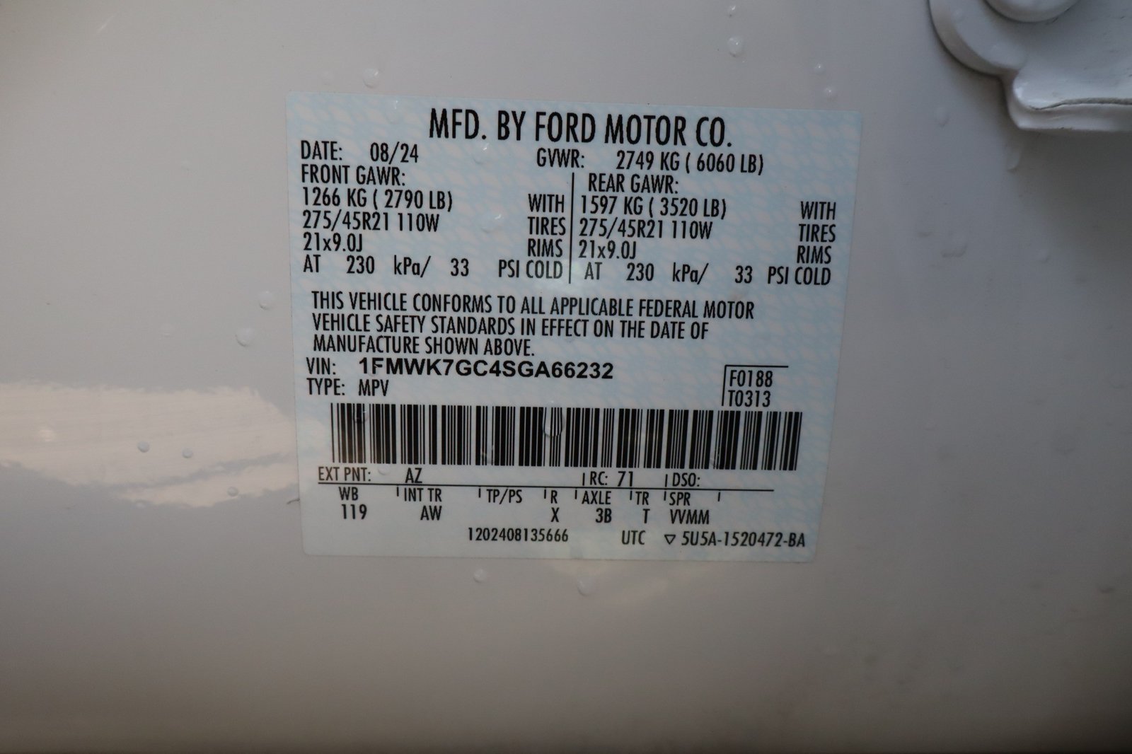 Used 2025 Ford Explorer ST RWD image 40