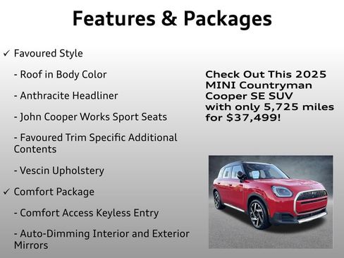 Used 2025 MINI Cooper Countryman SE image 16