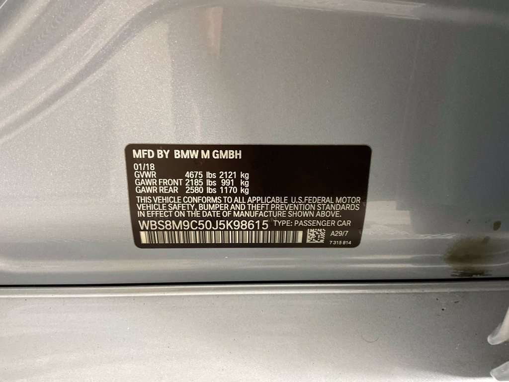 Used 2018 BMW M3 RWD image 26