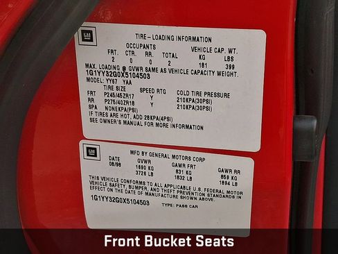 Used 1999 Chevrolet Corvette Convertible w/ Memory Pkg image 22