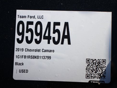 Used 2019 Chevrolet Camaro LT RWD image 28