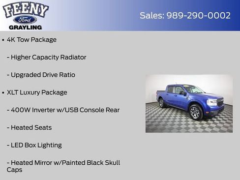 Used 2024 Ford Maverick XLT w/ XLT Luxury Package AWD/4WD image 12