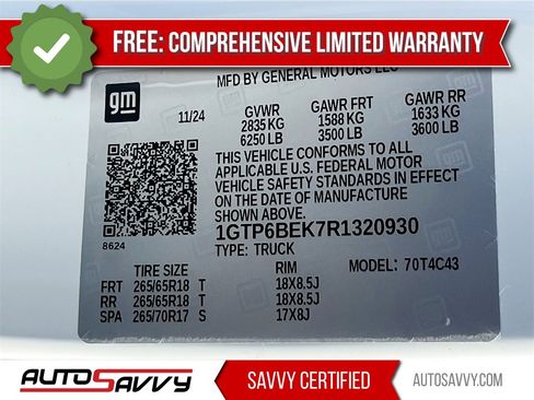 Used 2024 GMC Canyon Elevation w/ Convenience Package image 31