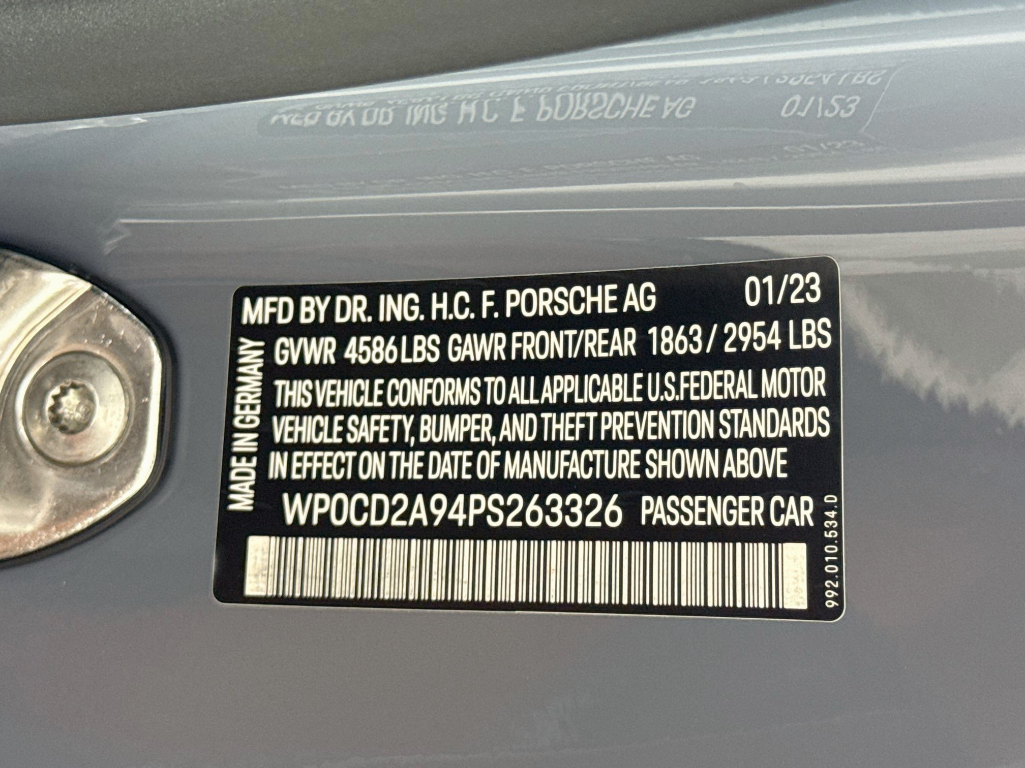 Certified 2023 Porsche 911 Turbo S AWD/4WD image 30